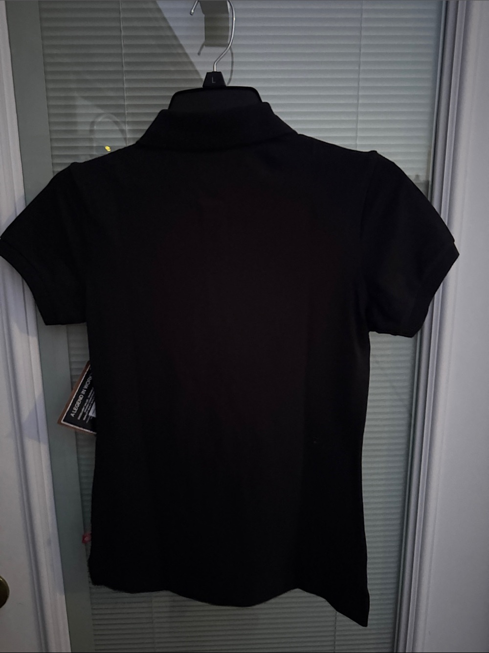 Dickies Women's Black Button-Down Polo Shirt - Picture 3 of 3